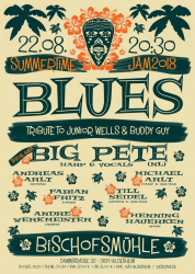 Blues Jam Plakat by Michael Seidel